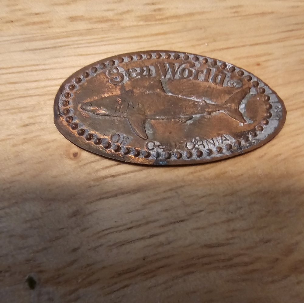 Elongated Penny - SeaWorld of California
